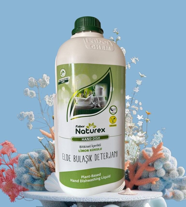 Faber Naturex Bitkisel Limonlu Elde Bulaşık Temizleyicisi 2.5lt