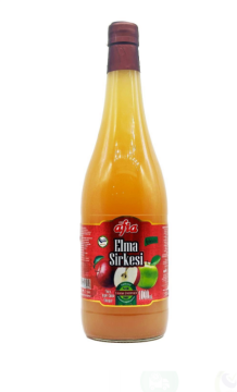 Afia Elma Sirkesi Cam Şişe 1 Lt