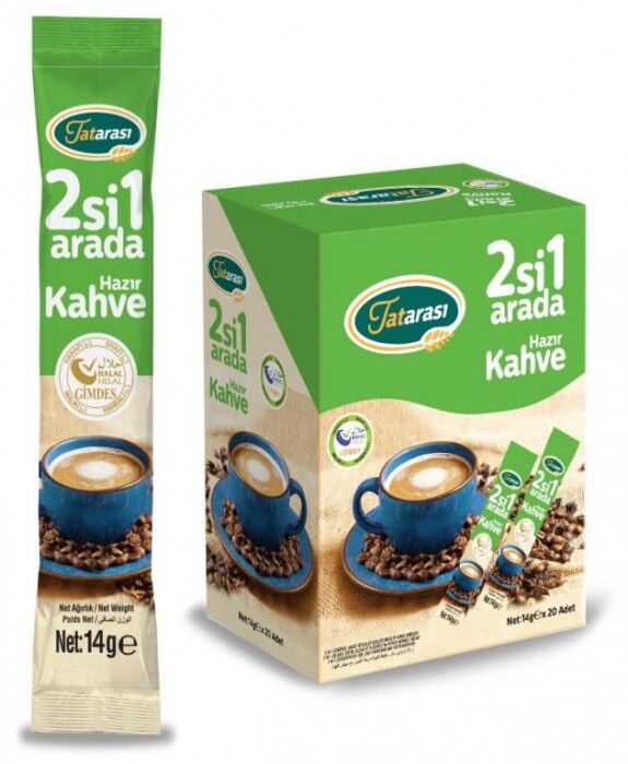 Tatarası 2/1 Kahve 14gr 20li Kutu