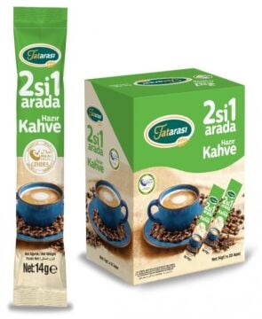 Tatarası 2/1 Kahve 14gr 20li Kutu