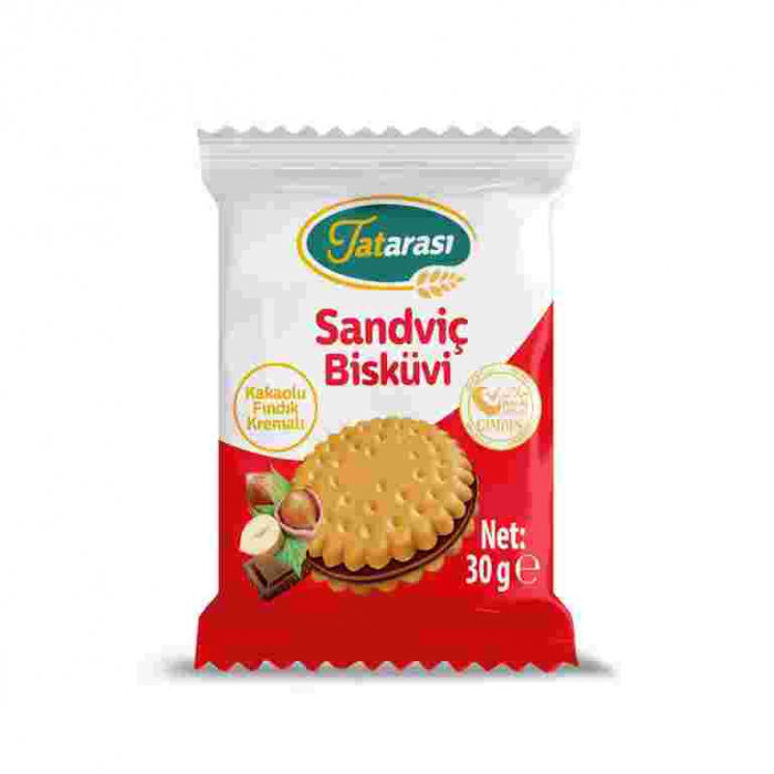 Tatarası Kremalı Sandviç Bisküvi 30 GR