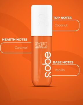 Sobe Parfüm Mist - Sweet Vanilla | Huzurun ve Egzotizmin Buluştuğu Nokta 100 ml