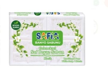 Safia Beyaz Banyo Sabunu 600 Gr