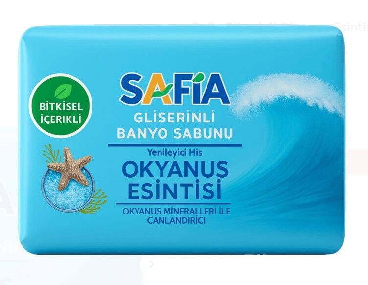 Safia Gliserinli Okyanus Esintisi Banyo Sabunu 150 Gr