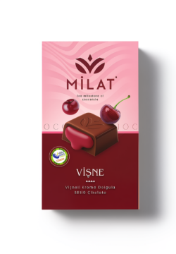 Milat Vişne Dolgulu Sütlü Çikolata 60 g