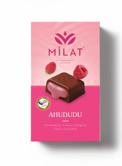 Milat Ahududu Dolgulu Sütlü Çikolata 60 g