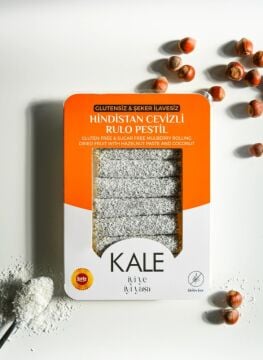 KALE Glutensiz & Şeker İlavesiz Hindistan Cevizli Rulo Pestil 230 gr