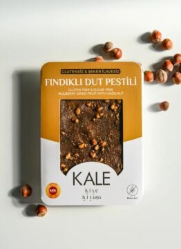 KALE Glutensiz & Rafine Şeker İlavesiz Fındıklı Dut Pestili 200 gr