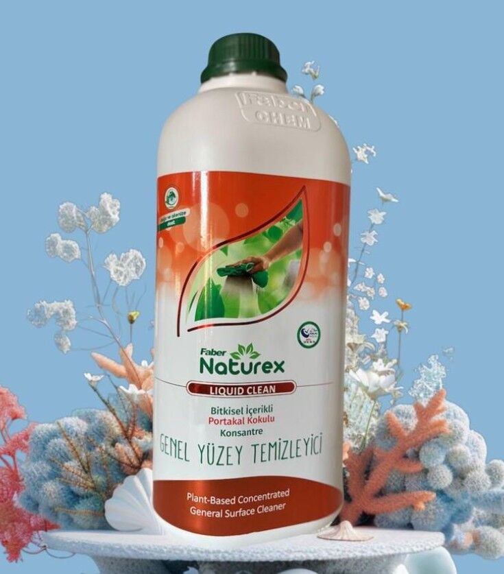 Faber Naturex Portakallı Yer ve Yüzey Genel Temizleyici 2.5lt